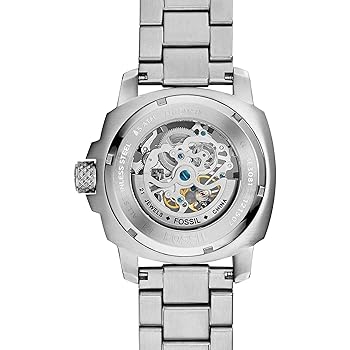 Amazon.co.jp: Fossil フォッシル 自動巻き スケルトン 腕時計